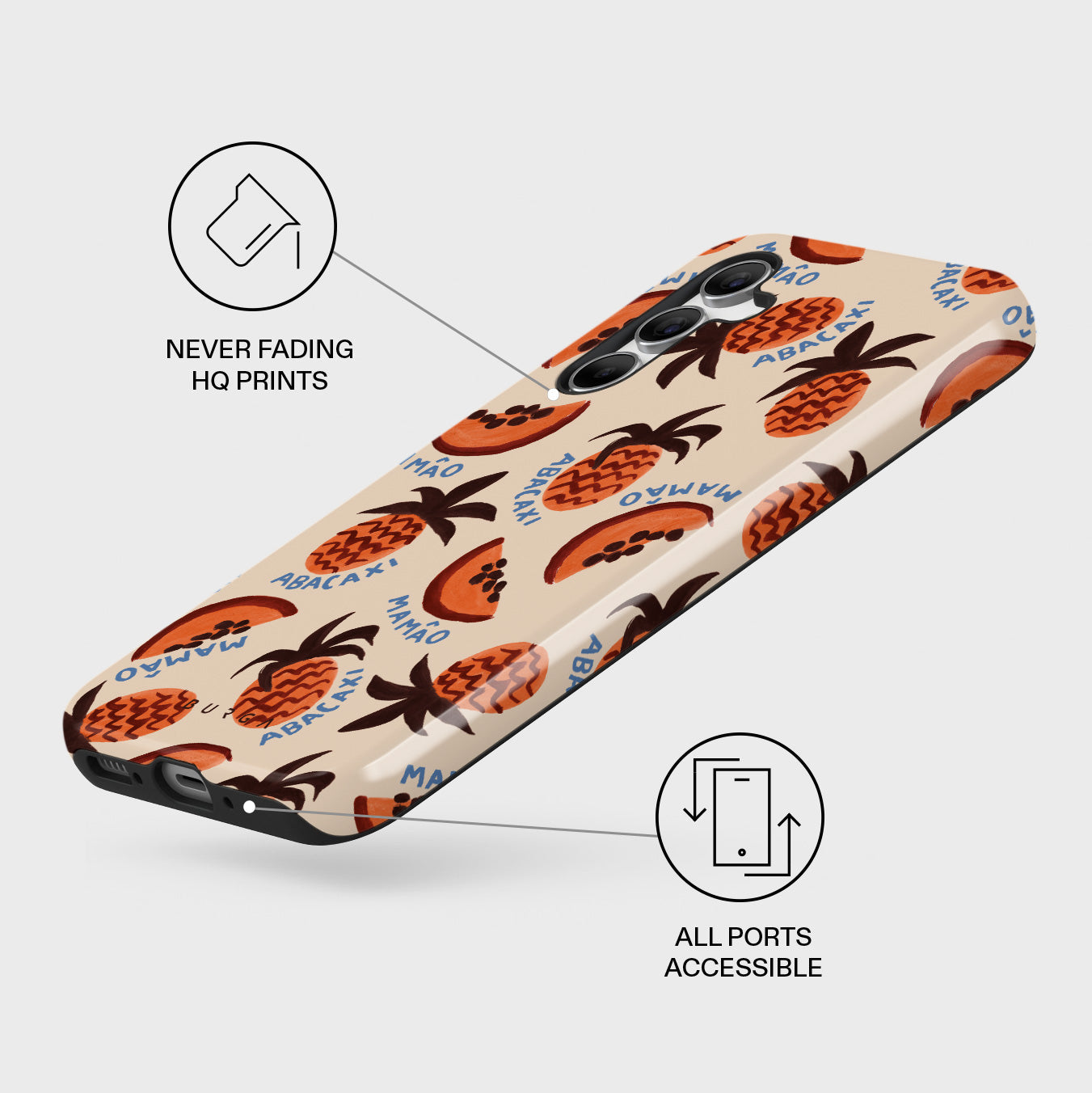 Abacaxi - Samsung Galaxy A55 Case
