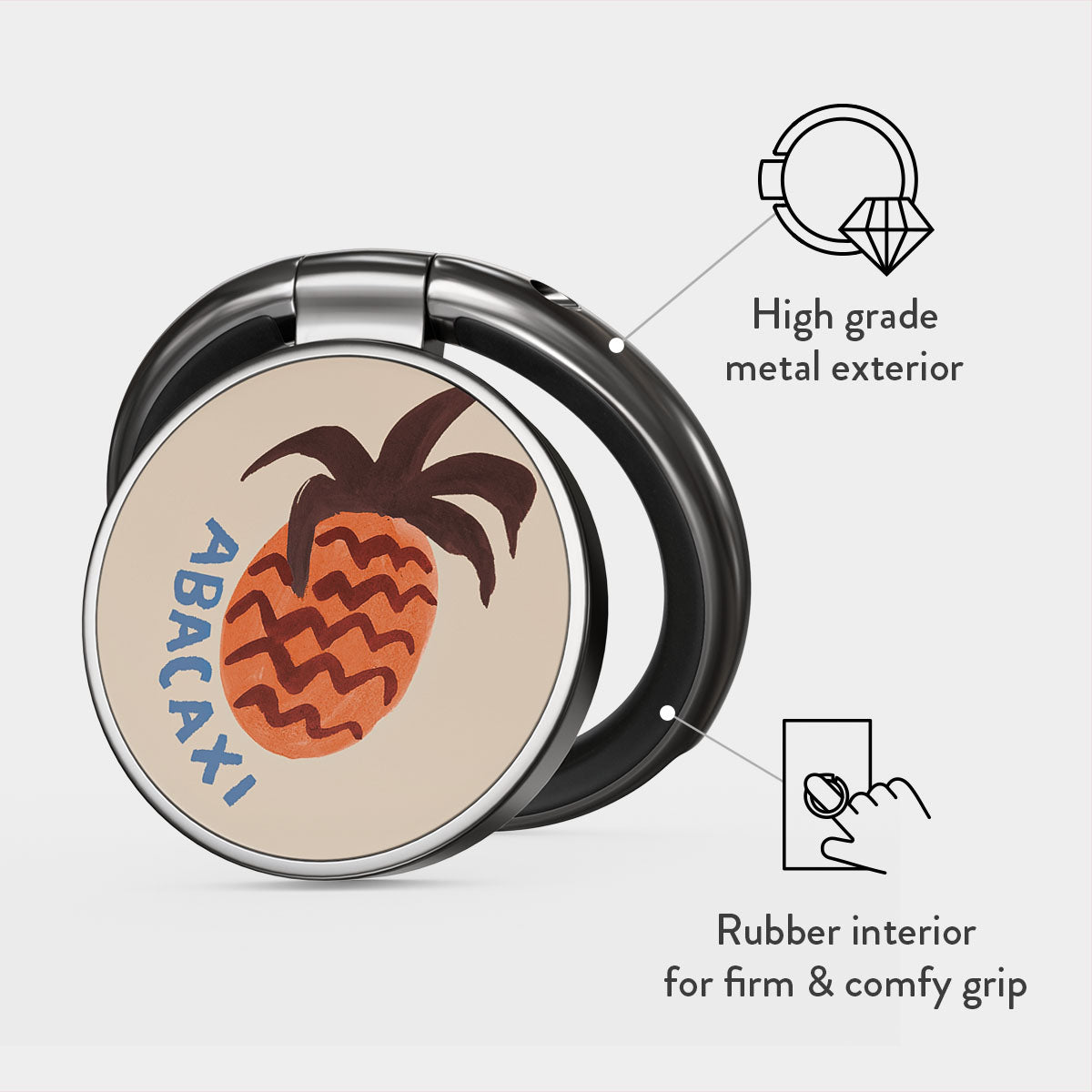 Abacaxi - Adhesive Ring Holder